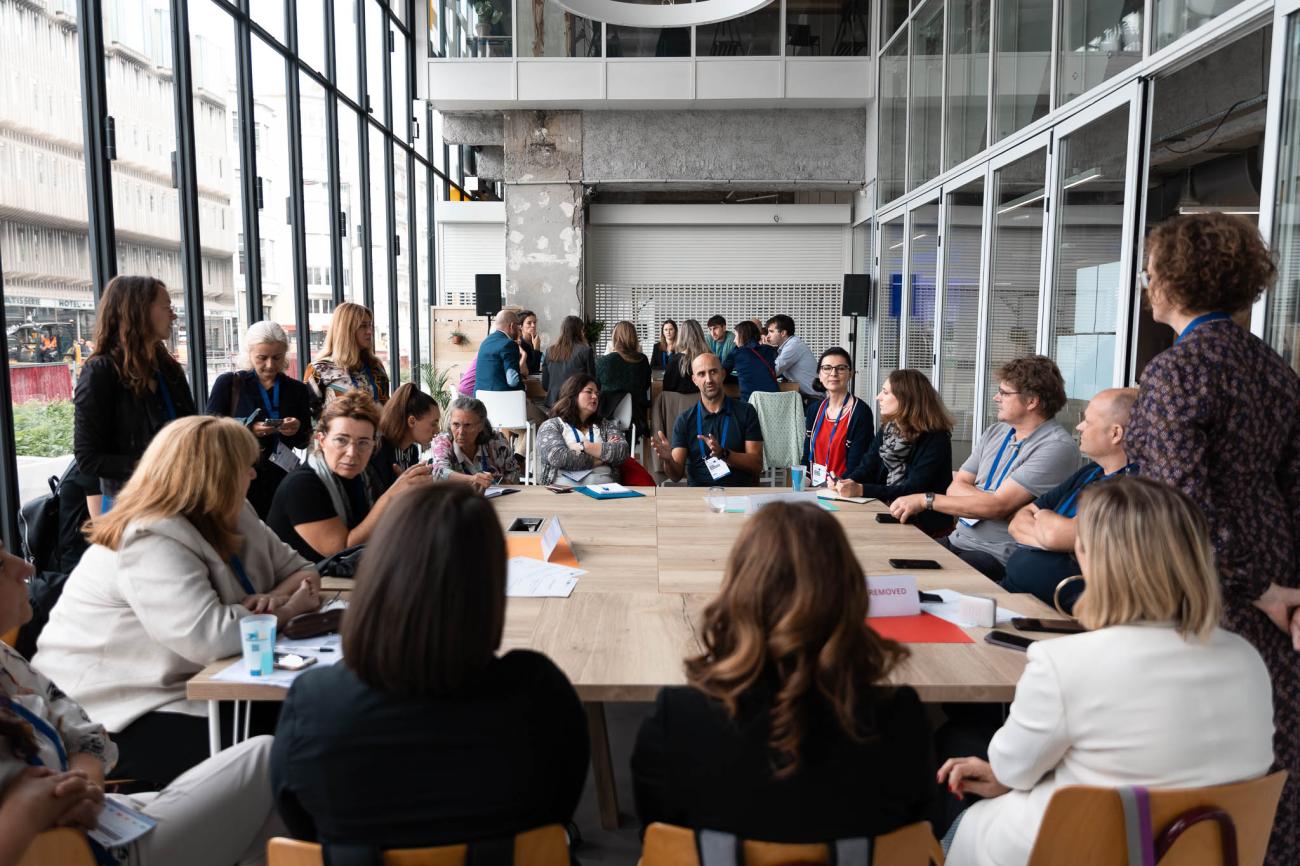 Project training days 2023 took place in Lille on 26-28 September workshop participants working on an exercise