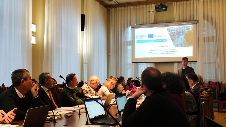 IMPETUS First Interregional Thematic Seminar IMPETUS project partners in RIga for the first thematic seminar