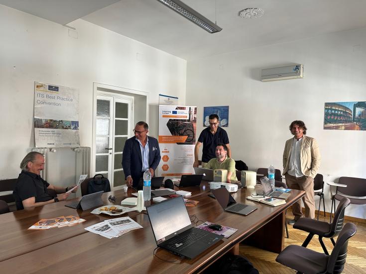 A moment of the meeting