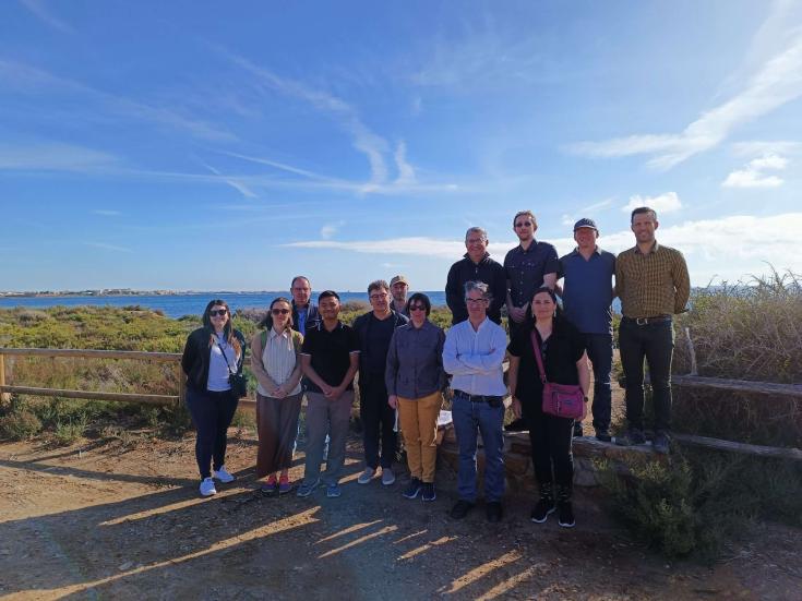 GEMS partners in the sudy visit