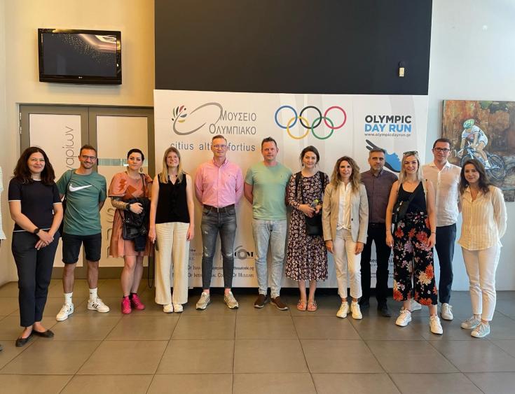 Photo from Thessaloniki Olympic Museum tour