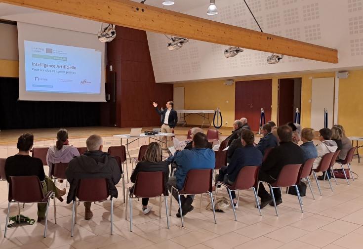 AI awareness sessions for elected representatives & civil servants in Nièvre!
