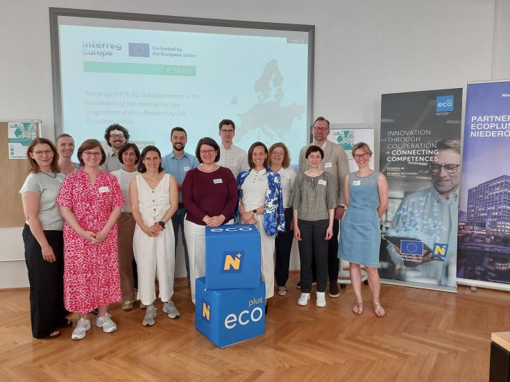 Partnership ICSI EU The image shows a group picture of the ICSI EU partnership