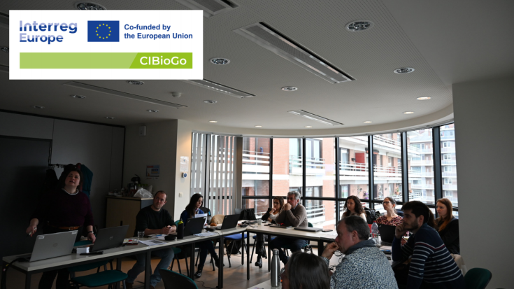 Cibiogo - 1° Peer review visit, 3° day There are people, windows, computers, desks.