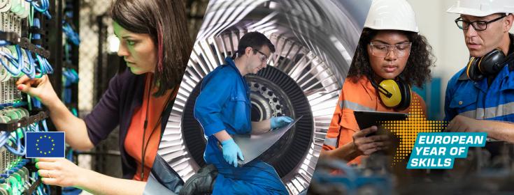 European Year of Skills banner