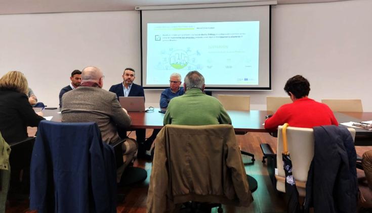 Murcia stakeholder meeting 2 People together in a session