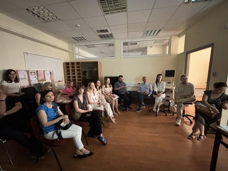 The Laboratory for Clinical Physiotherapy and Research at the University of Patras hosted the partners of the WeSTEMEU Project during a study visit on June 4th. The Laboratory for Clinical Physiotherapy and Research at the University of Patras hosted the partners of the WeSTEMEU Project during a study visit on June 4th.