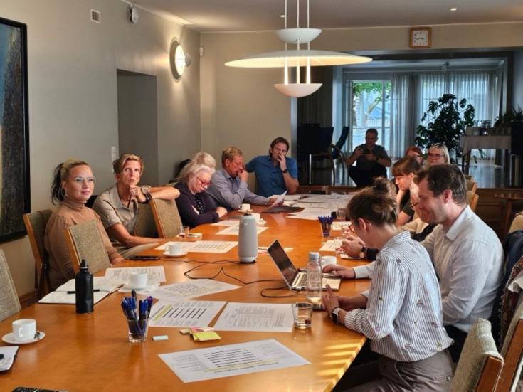 Local Stakeholder meeting city of Tallinn People together in a session