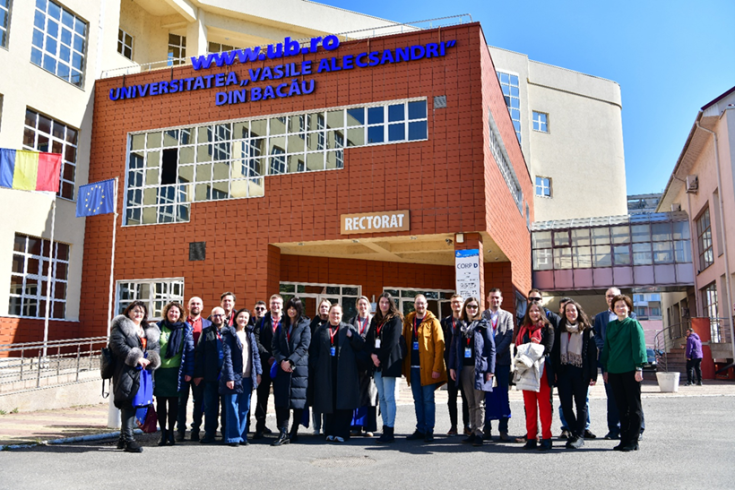 Members of the AI4Citizens project in a group photo. Members of the AI4Citizens project in a group photo.
