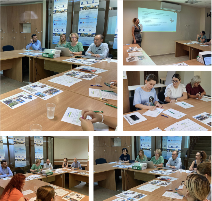 In-house meeting in South-West Oltenia Regional Development Agency 