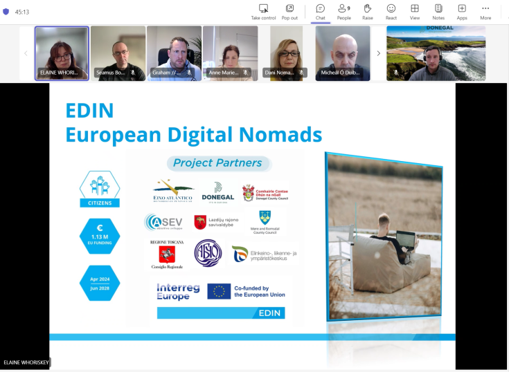 Presentation on EDIN project by Donegal County Council
