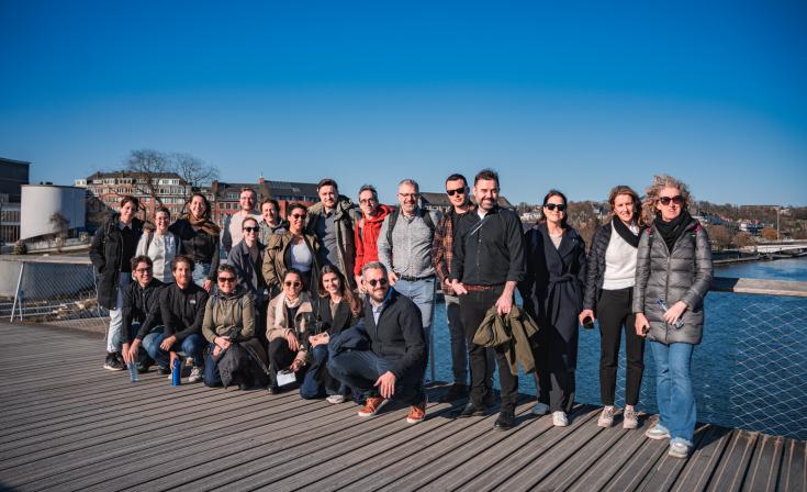 Picture group from SMAPE meeting in Namur, Wallonia