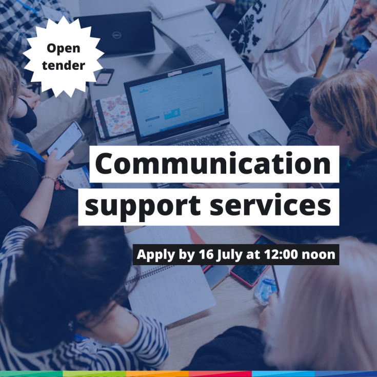 Tender for Design and production of communication services