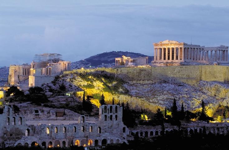 Panoramic view of Athens Panoramic view of Athens