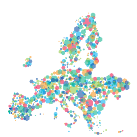 EU-map-from-hexagons