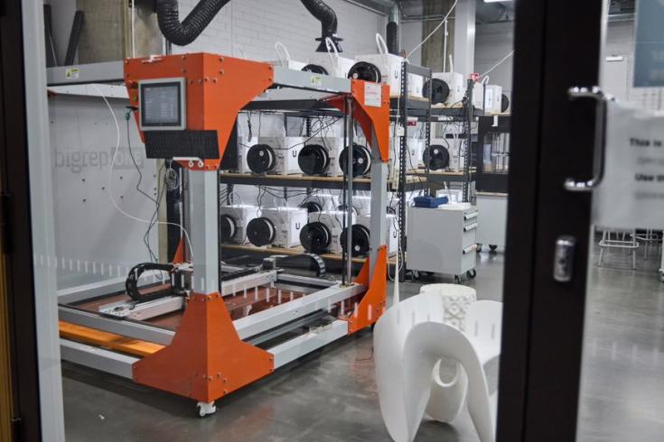 FabLab Tools Resources stored in a Fab Lab