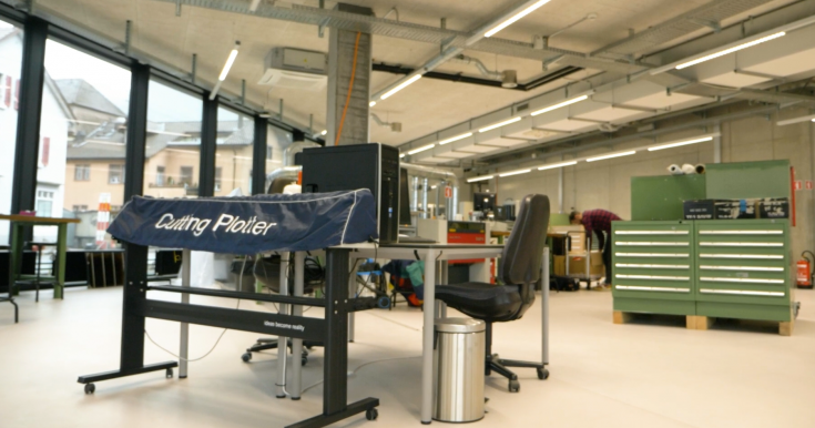 Fablab in Bienne, Switzerland