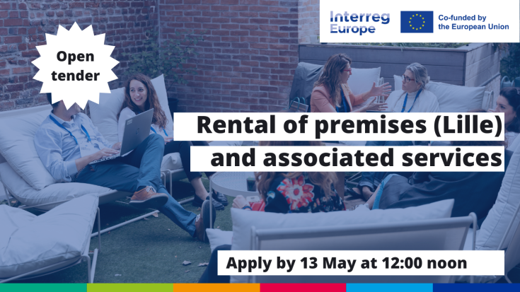 Banner for the tender of rental of premises