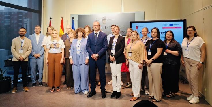 The opening session of the LeadEx kick off meeting Minister of the Education of Murcia with LeadEx participants