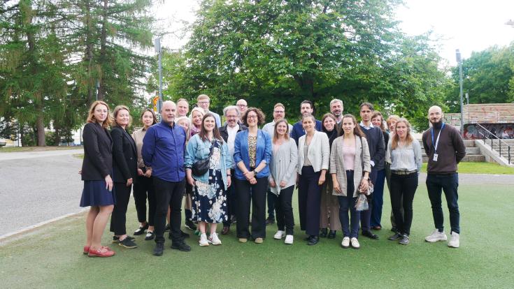 Group picture of VIADUCT partners and Stakeholders in Tampere, Finland