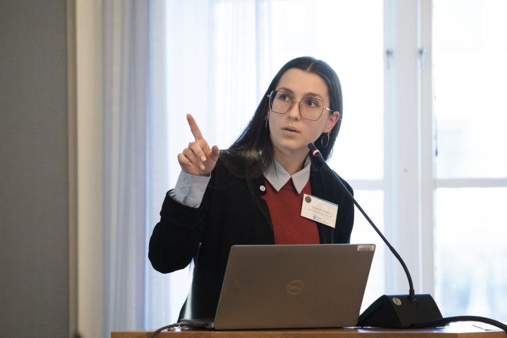 Silvia Brembati from Lombardy Energy Cleantech Cluster sharing the experience of the Lombardy cluster, presenting its structure, the Repower Industries project and other ongoing initiatives.
