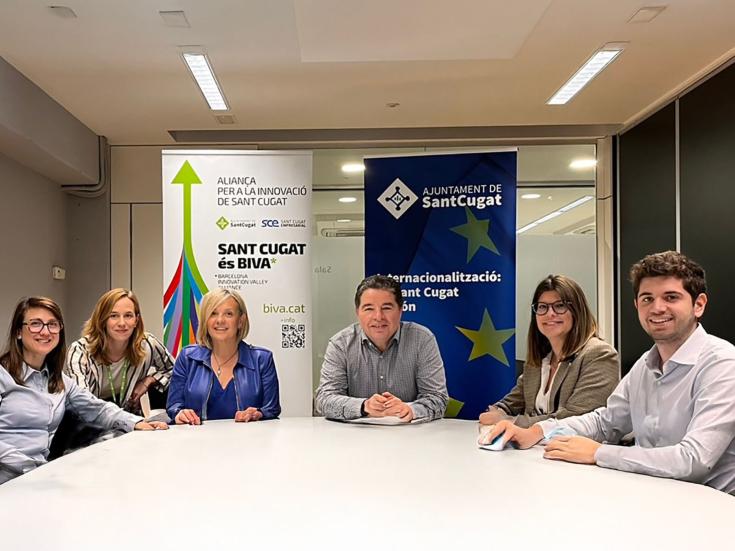 First working meeting Sant Cugat celebrates the first working meeting of the European project Health Cities with new international partners