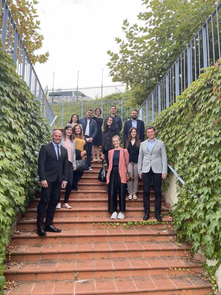 “The image represents the “working machine” of our energy agency – Its employees, its people, and their endless effort to achieve optimal energy use and just transition of Savinja region and beyond, by actively engaging the energy users, and crucial stakeholders.”