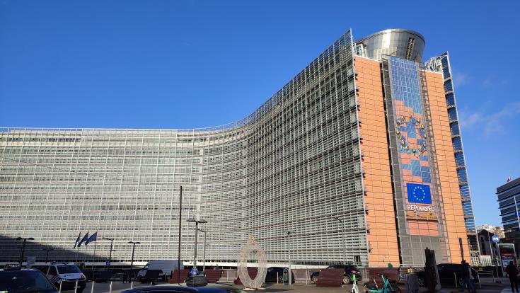 European commission in Brussels