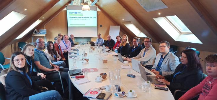 Image of the Interregional Meeting  2 celebrated in Fryslan (The Netherlands)