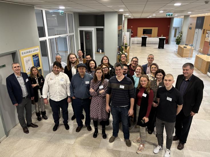 Green4HEAT partners and stakeholders during the Interregional Workshop on “Geothermal energy applications in residential and commercial heating” in Gyor