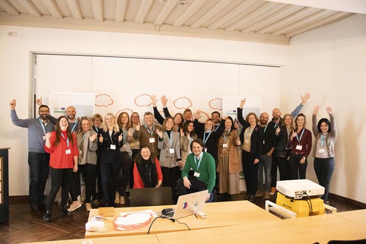 Group of european partners during the meeting in Rottal-Inn