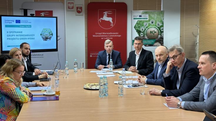 On 15th April 2025, at the headquarters of the Marshal's Office of the Lubelskie Voivodeship in Lublin was hosted the second regional stakeholders meeting in the Lubelskie Voivodeship within the Green Hydra Project