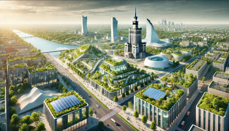 AI generated image of city