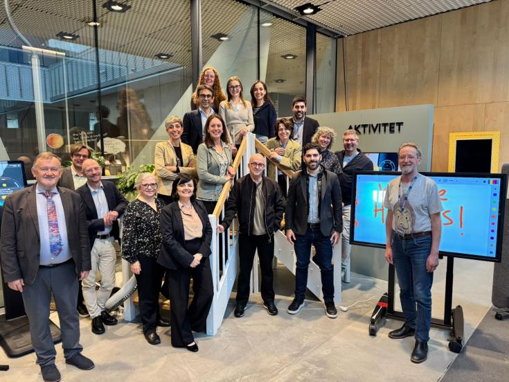 HERCULES partners in Aarhus at the 3rd ILE event HERCULES partners posing for group photo