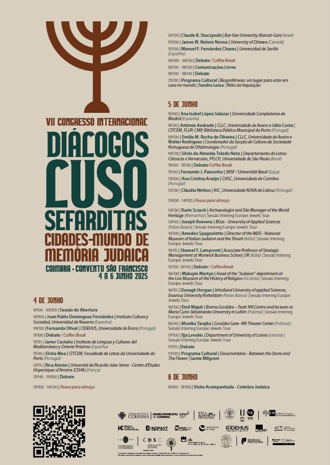 VII International Luso-Sephardic Dialogues Congress - June 2025 VII International Luso-Sephardic Dialogues Congress - June 2025