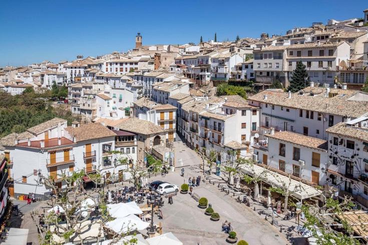 Aerial picture of City of Jaén