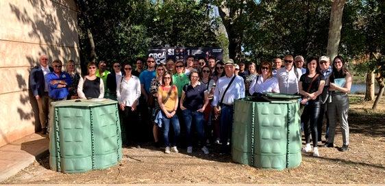 Group Picture of all partners on the study tour and kick off meeting