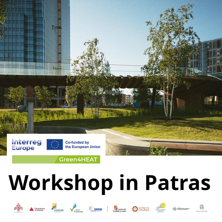 Graphic present the worshops in Patras