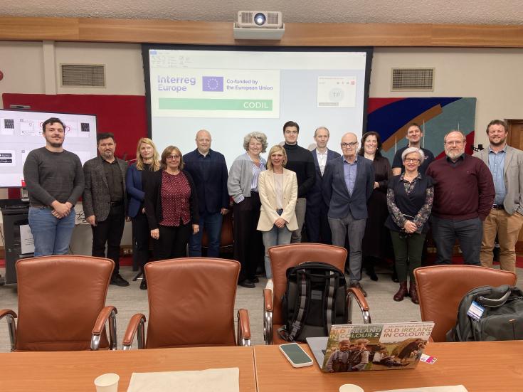 3rd CODIL project meeting in the North West Region of Ireland People at a meeting