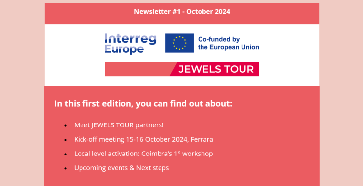 First Edition - JEWELS TOUR Newsletter First Edition - JEWELS TOUR Newsletter