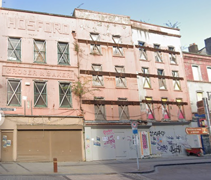 Vacant buildings in Cork City