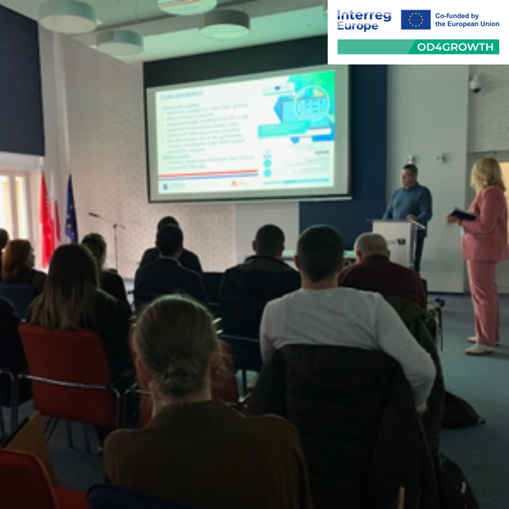 OD4Growth's representatives presenting the project at the Mazovia Development Agency (MDA) OD4Growth's representatives presenting the project at the Mazovia Development Agency (MDA)