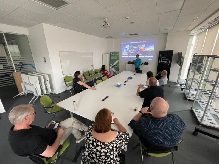 CODIL Seminar on Incentives and Innovation Services to Attract and Retain Talent Project participants following a presentation during a project-organised staff exchange