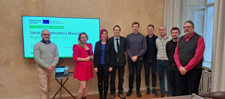 The project's Lead Partner, Czech Technical University in Prague (CTU) with key stakeholders during the 2nd local stakeholder meeting