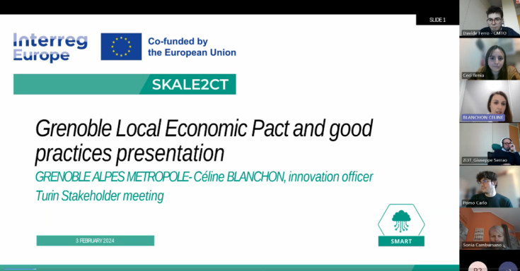 Grenoble Local Economic Pact and Good practices presentation Meeting with stakeholders