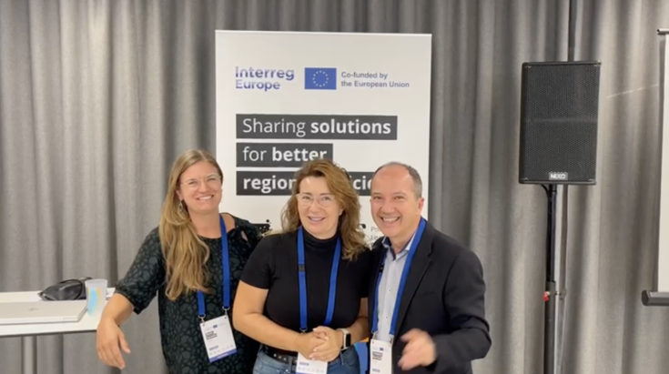 Project partners attending the Interreg Europe Training days Project partners