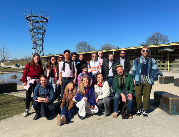 Group photo in sunny Tilburg