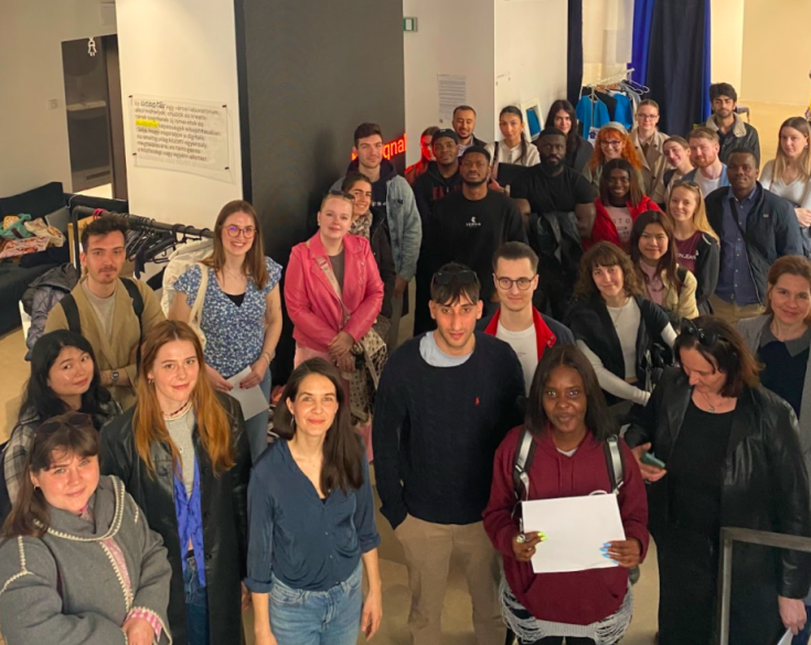 Students and Bartok negyed staff Students and Bartok negyed staff
