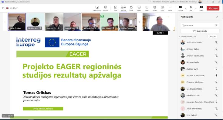 Second Stakeholder Meeting in Lithuania