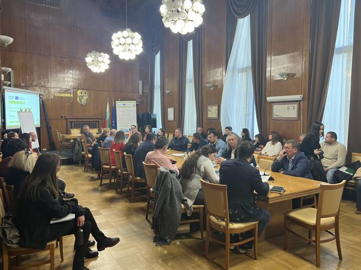 People together in a session